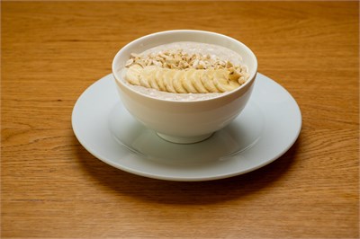 Каша овсяная на воде ( с бананом и кешью) 2274