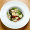 Зеленый салат с треской 2461